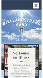 Mobile Screenshot of bjellandstrand.no
